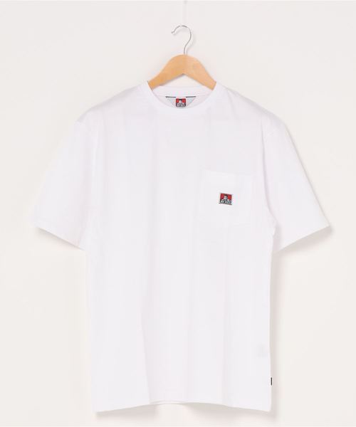 BEN DAVIS(ベンデイビス)の「《BEN DAVIS》BIG SIZING POCKET TEE/抗菌防臭(Tシャツ/カットソー・メンズ・ホワイト/ブラック/ベージュ/パープル/カーキ/グリーン/チャコールグレー/オレンジ/マスタード・SMALL/MEDIUM/LARGE/X-LARGE)」の11枚目の写真