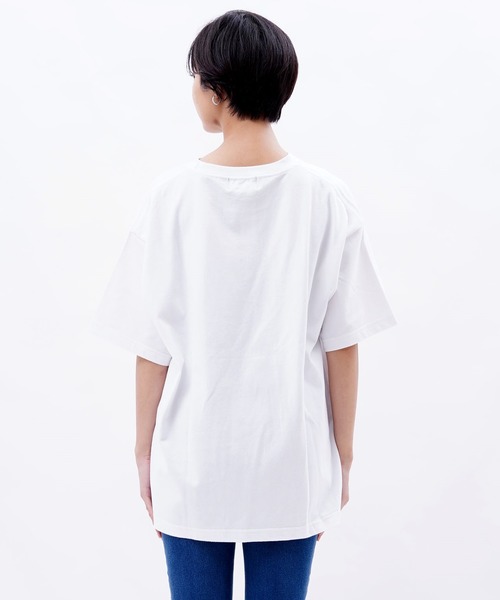 BUCCA 44(ブッカフォーティーフォー)の「【BUCCA 44】ベアフラッグプリントT(Tシャツ/カットソー・メンズ・ホワイト/ブラック・MEDIUM/LARGE/X-LARGE/XX-LARGE/XXX-LARGE)」の10枚目の写真