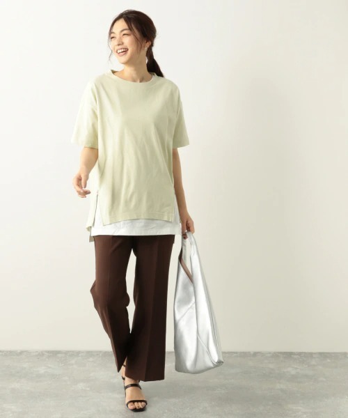 GLOBAL WORK（グローバルワーク）の「トライアングルトート/891683（トートバッグ・レディース・ブラック/シルバー/アイボリー・FREE）」の20枚目の写真