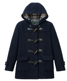 美品　イーストボーイ　中綿入り　ウール　ダッフルコート　裏地キルティング　9号 美品 イーストボーイ 中綿入り ウール ダッフルコート 裏地