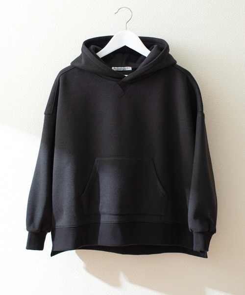 classicalelf（クラシカルエルフ）の「キッズ ビッグシルエットプルオーバーパーカー(長袖)（パーカー・キッズ・ブラック/ベージュ/グレー/モカ/ライトカーキ・130/140/150）」の10枚目の写真