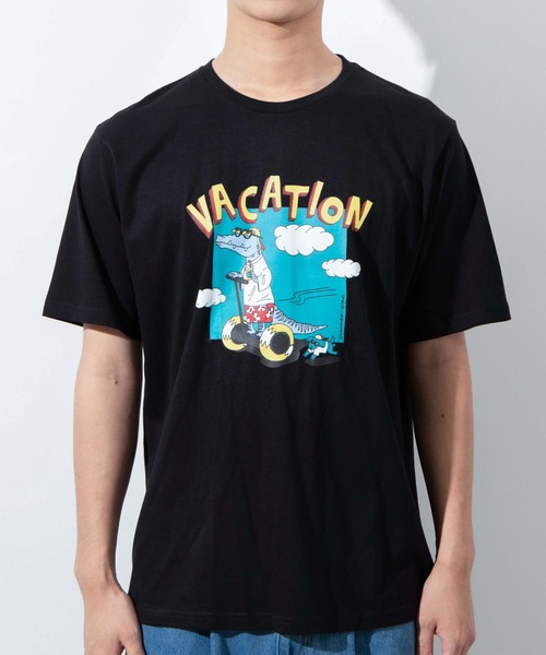 WEGO（ウィゴー）の「WEGO/ワニモチーフTシャツ（Tシャツ/カットソー・メンズ・ホワイト/ブラック・X-LARGE）」の16枚目の写真