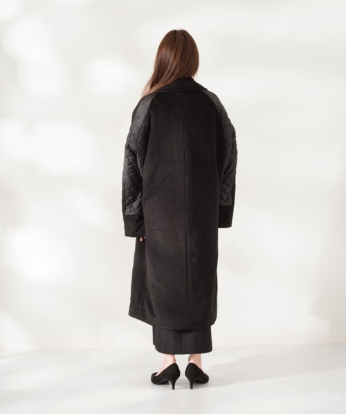 kicuri（キクリ）の「【低身長向け/きくりふく】キルティングコート  