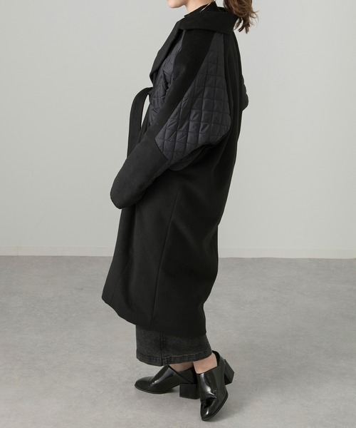 kicuri（キクリ）の「【低身長向け/きくりふく】キルティングコート  