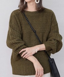 reca | ボリュームデザインニット(ニット/セーター)