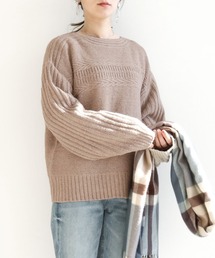 reca | ボリュームデザインニット(ニット/セーター)
