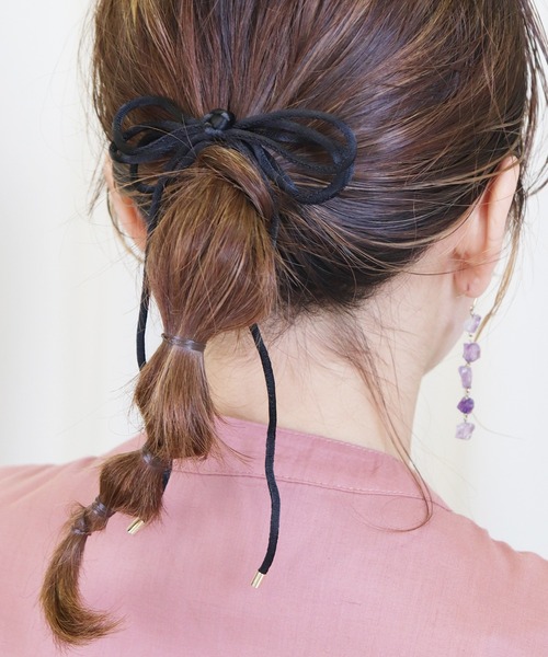 1年保証 リボンロープロングリボンヘアフック リボンロープ ヘアアレンジ Eterille 0f24de00 Siriananstock Com