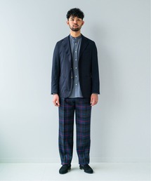 美品　CARUSO カルーゾ　 ネイビー　ダブルブレスト ブレザー　48サイズ 別注】CARUSO ウールツイル ダブルブレステッド6Bブレザー