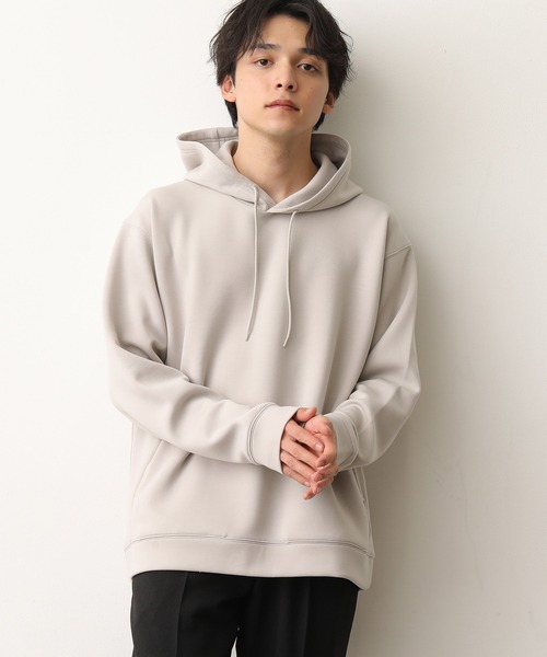 JUNRED（ジュンレッド）の「ソフトスウェットプルパーカー（パーカー・メンズ・ベージュ/ミント/ブルー系その他4/ピンク・M/L/LL）」の2枚目の写真