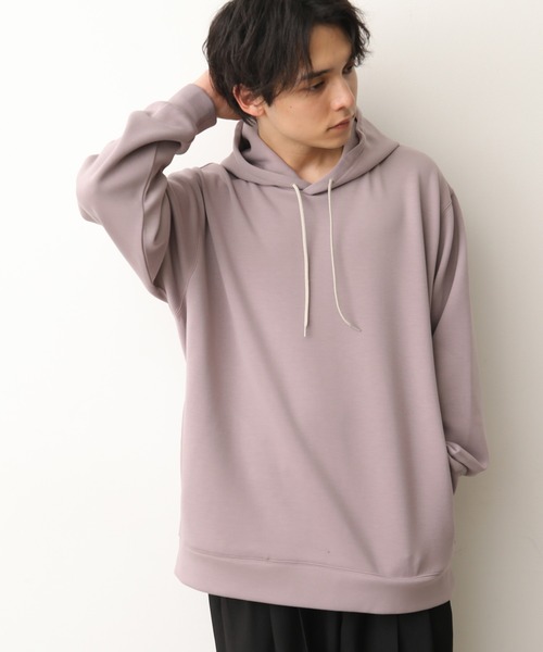 JUNRED（ジュンレッド）の「ソフトスウェットプルパーカー（パーカー・メンズ・ベージュ/ミント/ブルー系その他4/ピンク・M/L/LL）」の9枚目の写真