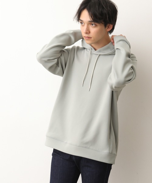 JUNRED（ジュンレッド）の「ソフトスウェットプルパーカー（パーカー・メンズ・ベージュ/ミント/ブルー系その他4/ピンク・M/L/LL）」の15枚目の写真
