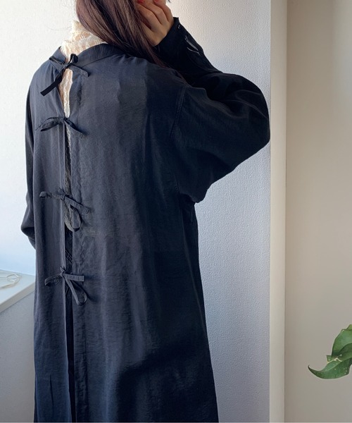 セール Publux パブリュクス シアーバックリボンシャツワンピース ワンピース Publux パブリュクス のファッション通販 Zozotown