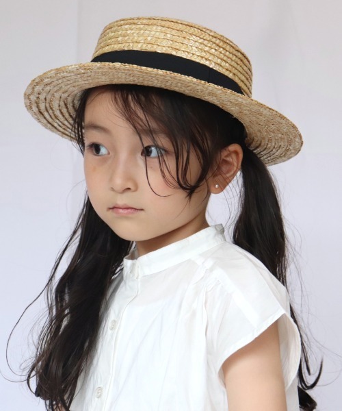 MAKE YOUR DAY（メイクユアデイ）の「カンカン帽（ハット・キッズ・ブラウン/カーキ/ブラック・50/54/56/48/52/46）」の11枚目の写真