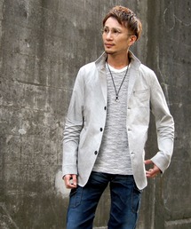 NICOLE CLUB FOR MEN | デニムカヴァーオールジャケット★(カバーオール)