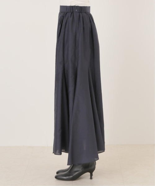 FRAMeWORK（フレームワーク）の「コットンシルク切り替えスカート◆（スカート・レディース・ブラウン/ライトグリーン/ネイビー・40/38/36）」の13枚目の写真