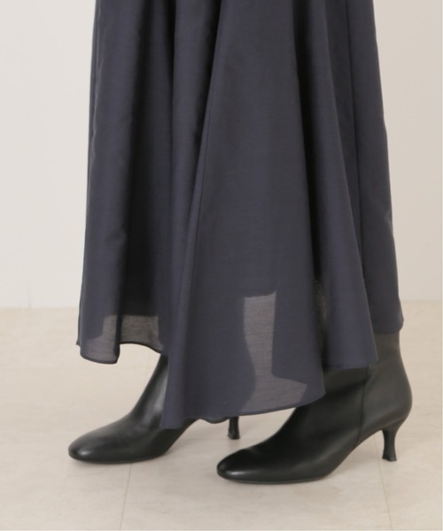 FRAMeWORK（フレームワーク）の「コットンシルク切り替えスカート◆（スカート・レディース・ブラウン/ライトグリーン/ネイビー・40/38/36）」の17枚目の写真