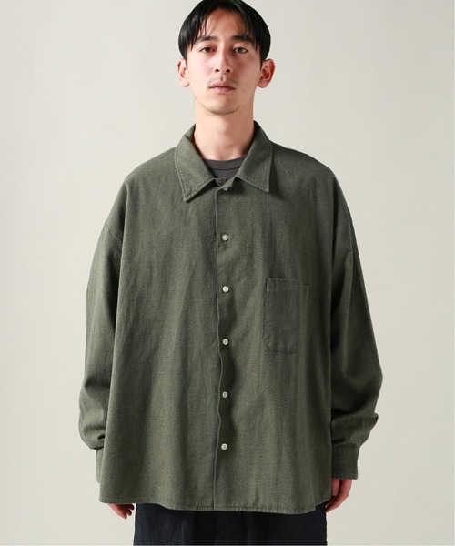 Journal Standard Homestead 10XL ミリタリーシャツ JOURNAL STANDARD J.S HOMESTEAD（ジャーナルスタンダードホーム