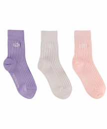 FRUIT OF THE LOOM | FRUIT OF THE LOOM　Q リブカラー刺繍 ソックス(ソックス/靴下)