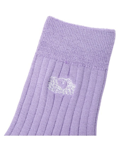 FRUIT OF THE LOOM（フルーツオブザルーム）の「FRUIT OF THE LOOM　Q リブカラー刺繍 ソックス（ソックス/靴下・レディース・A/B・FREE）」の7枚目の写真