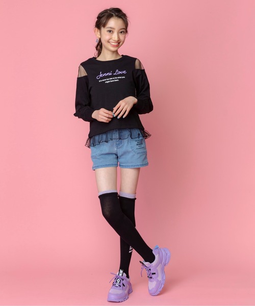 JENNI love（ジェニィラブ）の「デオドラント肩開きチュールロン