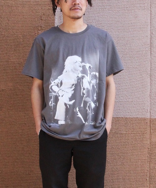 bonjour records（ボンジュールレコーズ）の「Deborah Harry/デボラ・ハリー Tシャツ（Tシャツ/カットソー・メンズ・チャコールグレー/ブラック/ホワイト・XL/S/M/L）」の9枚目の写真