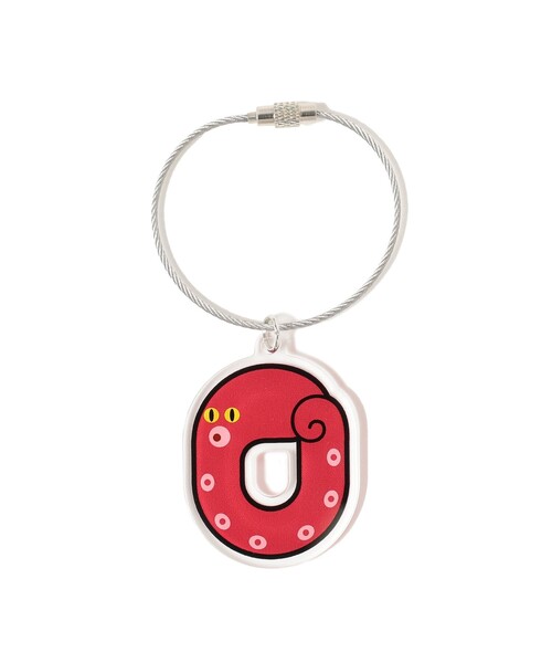 TOKYO CULTUART by BEAMS（トウキョウカルチャートバイビームス）の「来夢来人(天久聖一) / イニシャルキーホルダー（キーケース/キーアクセサリー・メンズ・ベージュ/ホワイト系その他2/ブラック系その他4/ホワイト系その他3/ブラック系その他3/ブラウン系その他4/ブラック系その他/ライトブラウン/ブラウン系その他2/ブラック/シルバー/ライトグレー/チャコールグレー/グレー系その他/ブラウン系その他/グレー/ブラウン系その他3/オフホワイト/ホワイト/ホワイト系その他4/ホワイト系その他6/ブラック系その他2/ナチュラル/ホワイト系その他5/ホワイト系その他7/カーキ・ONE SIZE）」の16枚目の写真