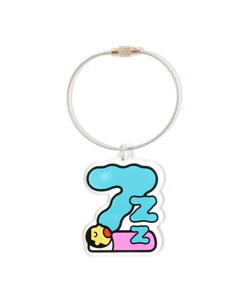 TOKYO CULTUART by BEAMS（トウキョウカルチャートバイビームス）の「来夢来人(天久聖一) / イニシャルキーホルダー（キーケース/キーアクセサリー・メンズ・ベージュ/ホワイト系その他2/ブラック系その他4/ホワイト系その他3/ブラック系その他3/ブラウン系その他4/ブラック系その他/ライトブラウン/ブラウン系その他2/ブラック/シルバー/ライトグレー/チャコールグレー/グレー系その他/ブラウン系その他/グレー/ブラウン系その他3/オフホワイト/ホワイト/ホワイト系その他4/ホワイト系その他6/ブラック系その他2/ナチュラル/ホワイト系その他5/ホワイト系その他7/カーキ・ONE SIZE）」の18枚目の写真