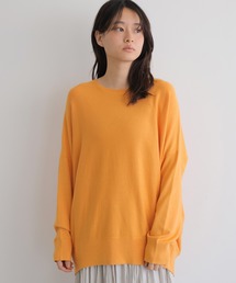 クルーネックコクーンニットプルオーバー　＊●