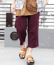 ツイルコットンクロップドパンツ
