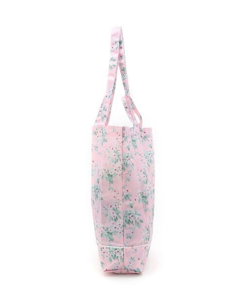 LAURA ASHLEY(ローラアシュレイ)の「フローラルエコバッグ(エコバッグ/サブバッグ・レディース・ピンク系5/サックスブルー系/ホワイト系1・00)」の8枚目の写真