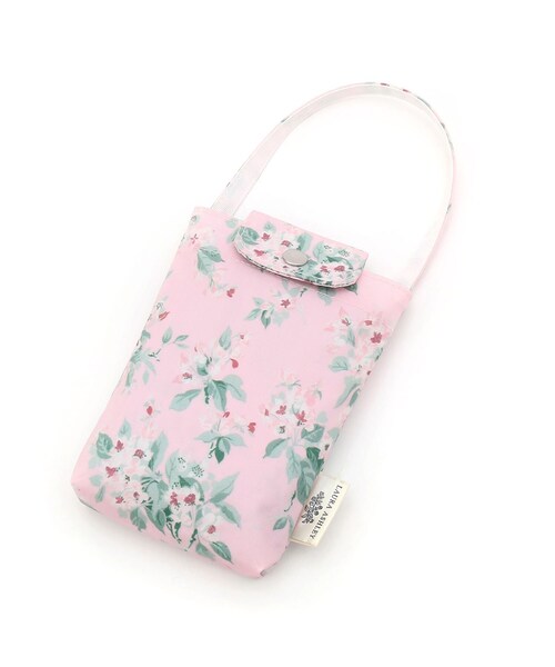 LAURA ASHLEY(ローラアシュレイ)の「フローラルエコバッグ(エコバッグ/サブバッグ・レディース・ピンク系5/サックスブルー系/ホワイト系1・00)」の4枚目の写真