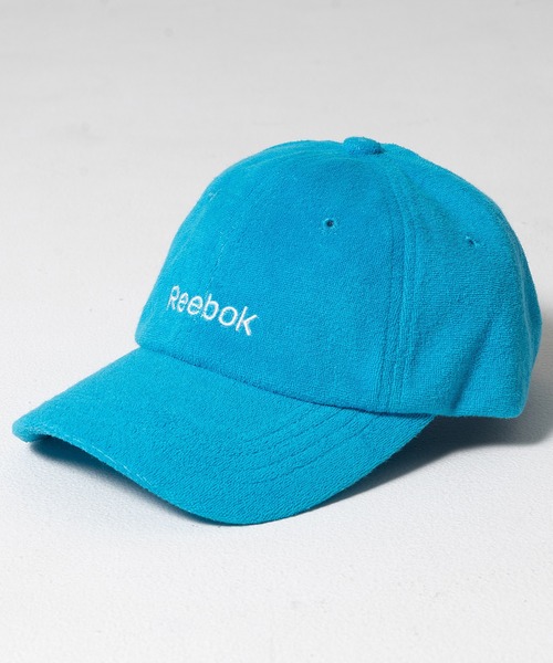 Reebok(リーボック)の「Reebok/リーボック サイズ調整可能 ロゴ刺繍 パイル キャップ 帽子 ユニセックス(キャップ・メンズ・ホワイト/ピンク/ブルー/ミント/ブラック・FREE)」の5枚目の写真