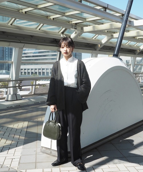 kutir（クティール）の「2WAYボストンバッグ（ボストンバッグ・レディース・ブラック/ブルーグレー/モカ/アイボリー/カーキ・FREE）」の9枚目の写真