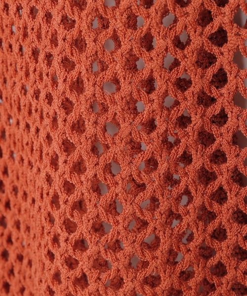 notch.（ノッチ）の「透かし編みバックリボンプルオーバー（ニット/セーター・レディース・オフホワイト/ベージュ/オレンジ/ブラック・M）」の20枚目の写真