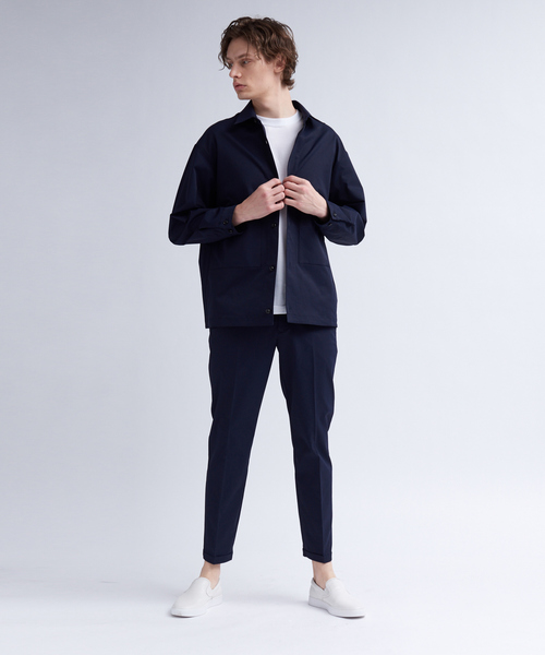 lideal(リデアル)の「【別注/セットアップ対応】Lideal / リデアル CPO(ブルゾン・メンズ・グレー/ネイビー/ベージュ/グレイッシュブルー・48/46)」の13枚目の写真