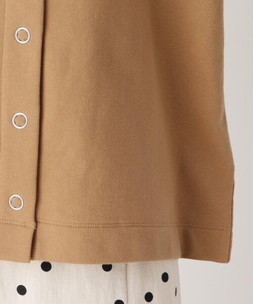 pink adobe（ピンクアドベ）の「◆【M-LL】スナップ カーディガン（カーディガン/ボレロ・レディース・チャコールグレー/ライトベージュ/キャメル/ライトグリーン・40/38/42）」の11枚目の写真