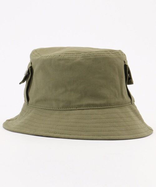 ARMY TWILL（アーミーツイル）の「ARMY TWILL/アーミーツイル 別注COMBAT HAT/コンバットハット（ハット・メンズ・ブラック/オリーブ・ﾌﾘ-）」の4枚目の写真