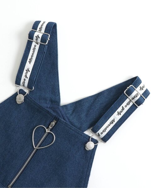 algy(アルジー)の「/サロペジャンスカ(ワンピース・キッズ・アイボリー/ブラック/インディゴブルー・X-SMALL/MEDIUM/SMALL/XX-SMALL)」の8枚目の写真