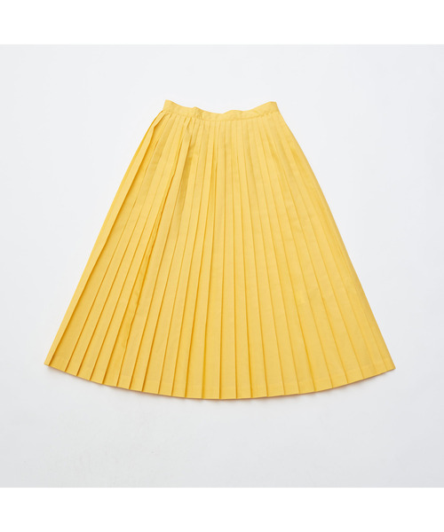 CHILD WOMAN（チャイルドウーマン）の「50ブロード プリーツスカート（スカート・レディース・ホワイト/ブラック/レッド/サックスブルー/イエロー/ピンク・FREE）」の4枚目の写真