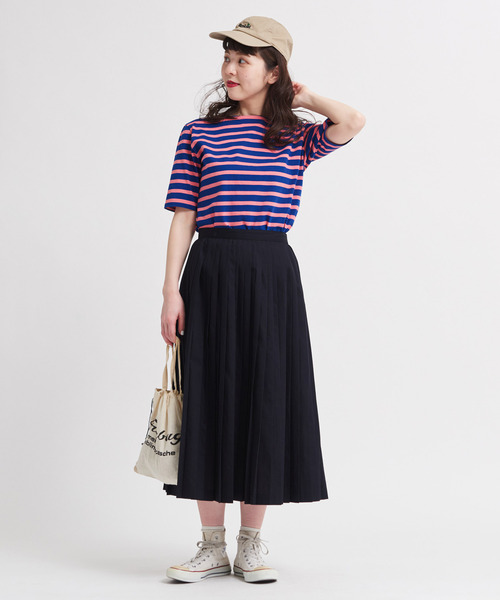 CHILD WOMAN（チャイルドウーマン）の「50ブロード プリーツスカート（スカート・レディース・ホワイト/ブラック/レッド/サックスブルー/イエロー/ピンク・FREE）」の16枚目の写真