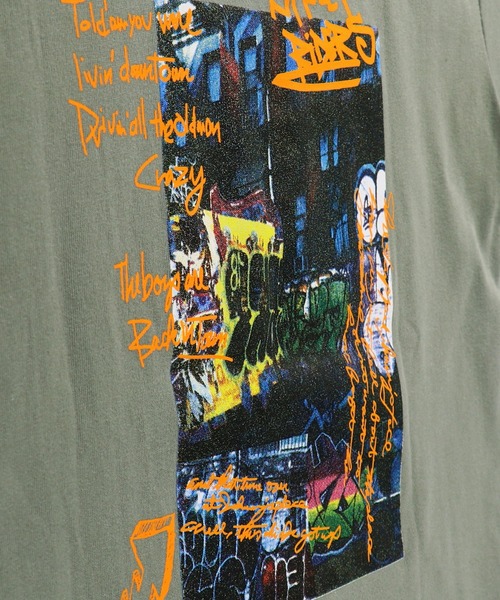 RADCHAP（ラッドチャップ）の「バックグラフィック半袖Tシャツ（Tシャツ/カットソー・キッズ・ブラック/ベージュ/グレー・90cm/110cm/100cm/120cm/130cm/140cm/150cm）」の17枚目の写真