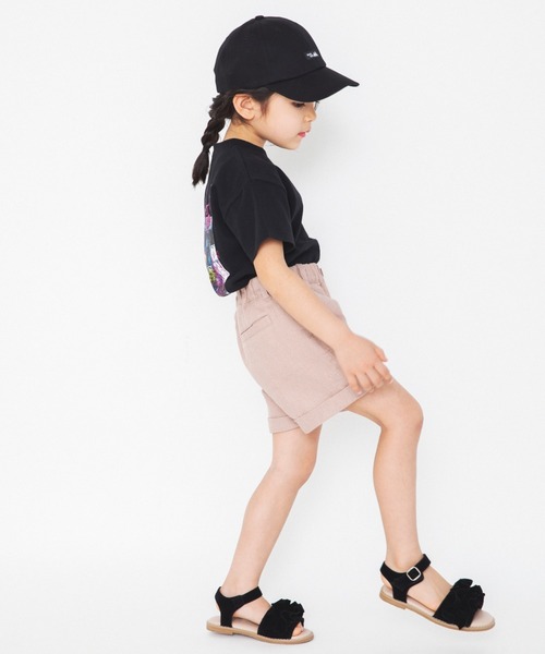 RADCHAP（ラッドチャップ）の「バックグラフィック半袖Tシャツ（Tシャツ/カットソー・キッズ・ブラック/ベージュ/グレー・90cm/110cm/100cm/120cm/130cm/140cm/150cm）」の18枚目の写真