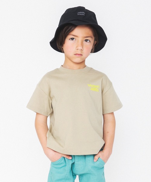 RADCHAP（ラッドチャップ）の「バックグラフィック半袖Tシャツ（Tシャツ/カットソー・キッズ・ブラック/ベージュ/グレー・90cm/110cm/100cm/120cm/130cm/140cm/150cm）」の14枚目の写真