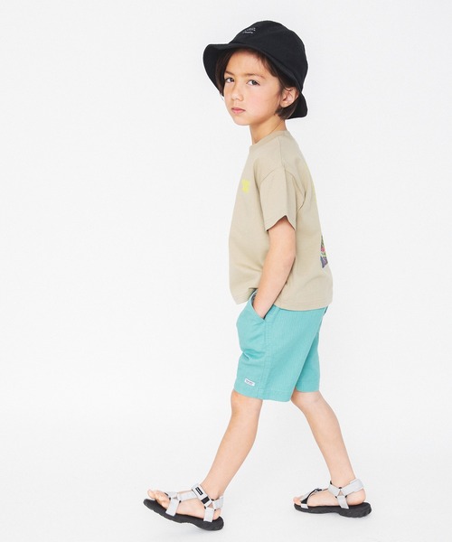 RADCHAP（ラッドチャップ）の「バックグラフィック半袖Tシャツ（Tシャツ/カットソー・キッズ・ブラック/ベージュ/グレー・90cm/110cm/100cm/120cm/130cm/140cm/150cm）」の15枚目の写真