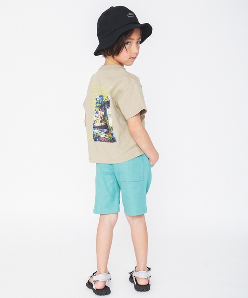 RADCHAP（ラッドチャップ）の「バックグラフィック半袖Tシャツ（Tシャツ/カットソー・キッズ・ブラック/ベージュ/グレー・90cm/110cm/100cm/120cm/130cm/140cm/150cm）」の21枚目の写真