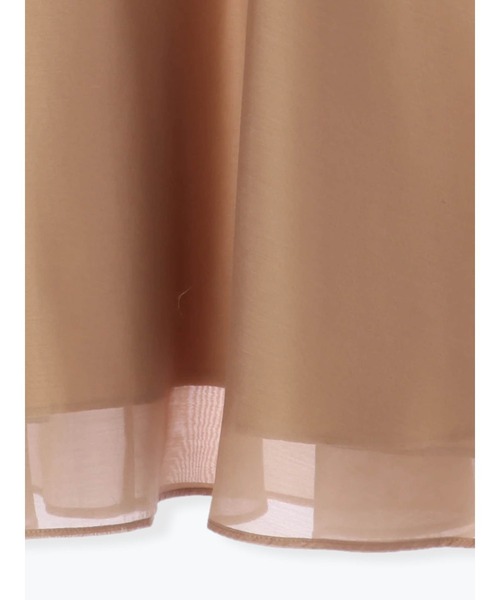 Te chichi（テチチ）の「オーガンジーフレアスカート（スカート・レディース・ネイビー/ベージュ/カーキ・ﾌﾘ-）」の13枚目の写真