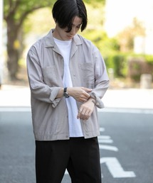 ITEMS URBANRESEARCH | レーヨン混 両ポケオープンカラーシャツ(シャツ/ブラウス)