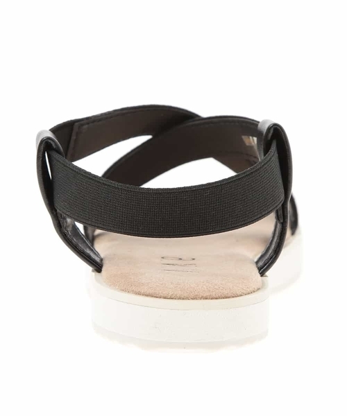 a.v.v（アーヴェヴェ）の「[KIDS]クロスゴムフラットサンダル[WEB限定サイズ]（サンダル・キッズ・シルバー/ブラック・20/22/21/18/19/23）」の14枚目の写真