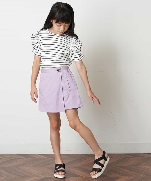 a.v.v（アーヴェヴェ）の「[KIDS]クロスゴムフラットサンダル[WEB限定サイズ]（サンダル・キッズ・シルバー/ブラック・20/22/21/18/19/23）」の21枚目の写真