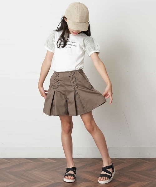 a.v.v（アーヴェヴェ）の「[KIDS]クロスゴムフラットサンダル[WEB限定サイズ]（サンダル・キッズ・シルバー/ブラック・20/22/21/18/19/23）」の22枚目の写真